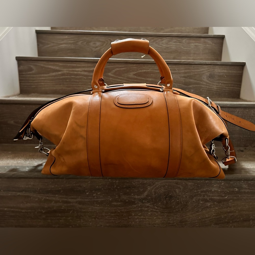 Korchmar Full Grain Leather Weekender Bag – Made in USA